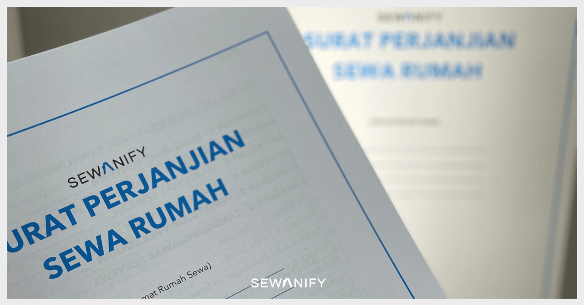 Cara Sewakan Rumah - Surat Perjanjian Sewa Rumah