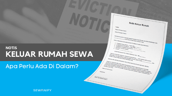 Sewanify - Template Notis Keluar Rumah Kepada Penyewa