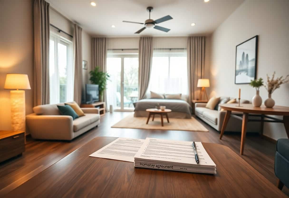 mengurus perjanjian sewa untuk homestay airbnb vpz