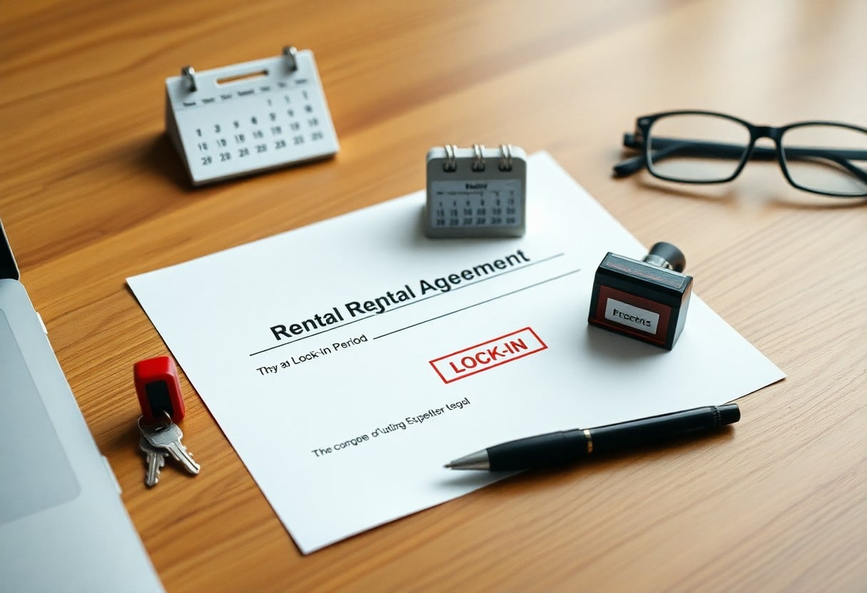 lock in clause in rental agreement to protect landlord rnz