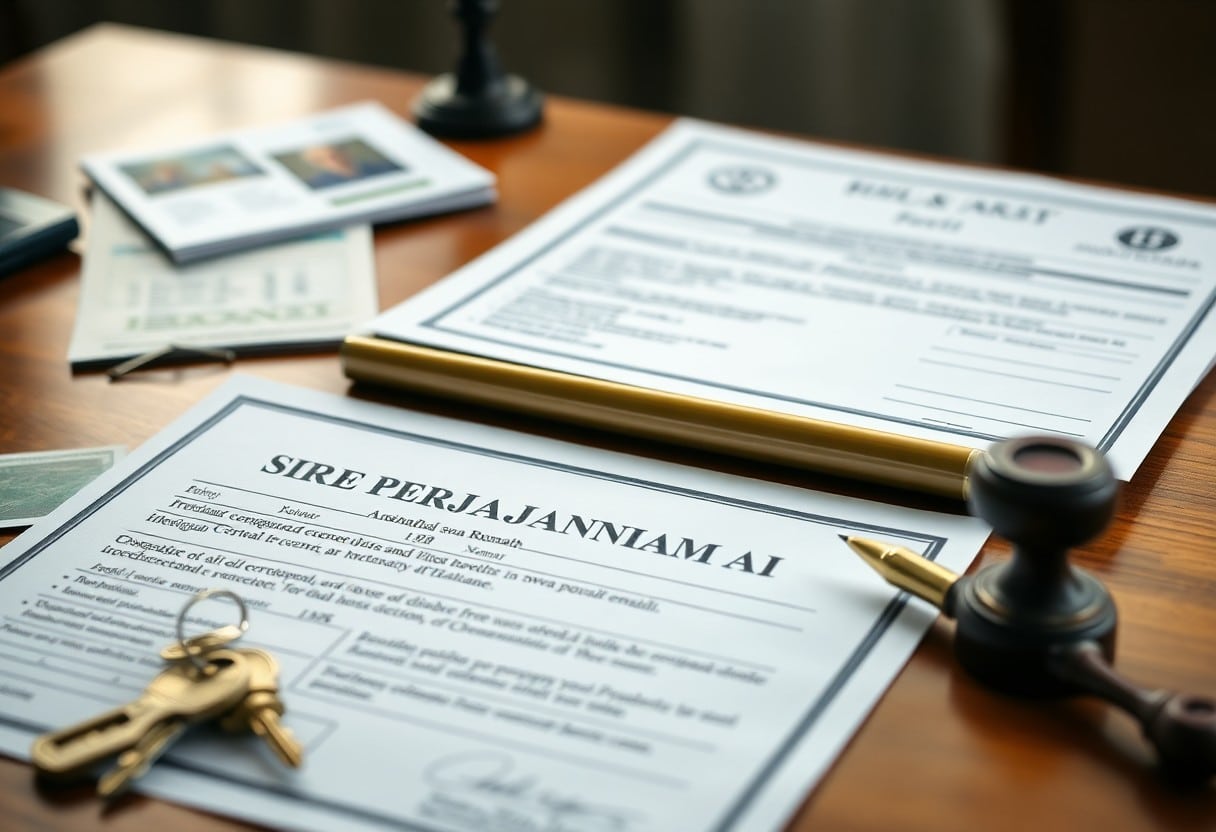 surat perjanjian sewa rumah harta pusaka qnt